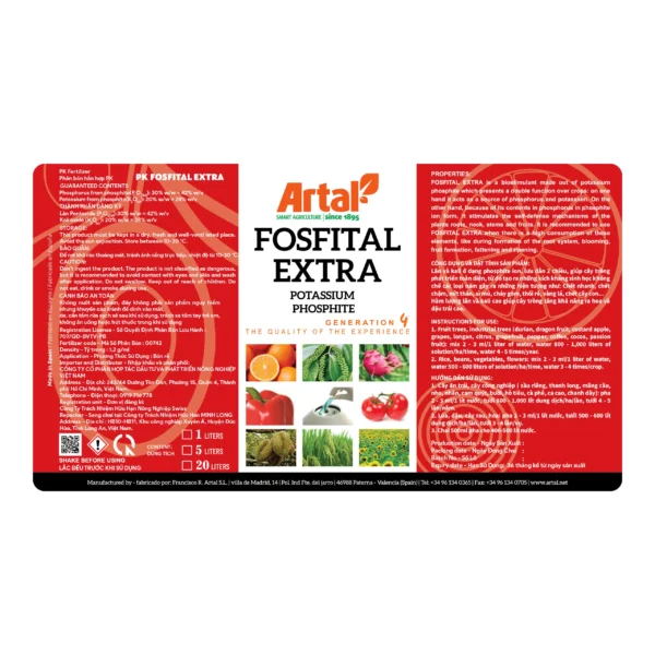 FOSFITAL EXTRA - Hình ảnh 2