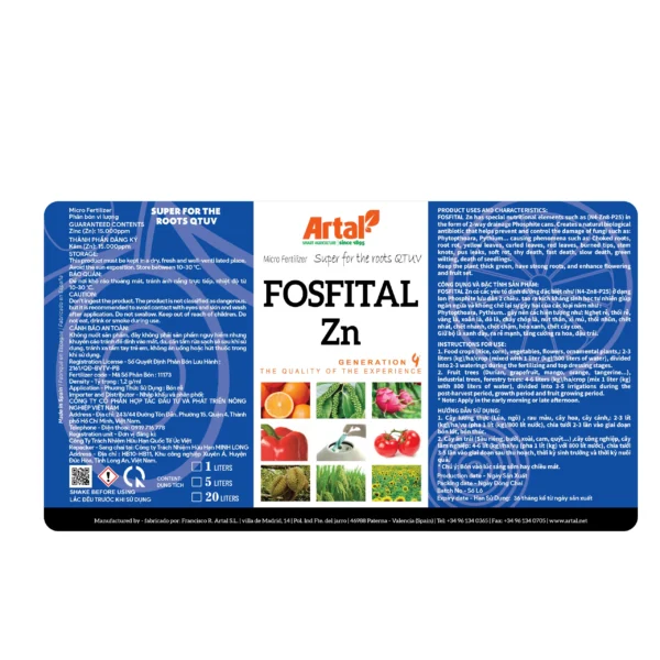 FOSFITAL Zn - Hình ảnh 2